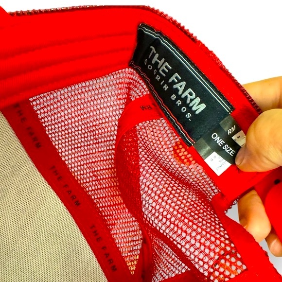 Goorin Bros. “Lone Wolf” Shleather Wolf trucker red cap baseball hat - Picture 5 of 5